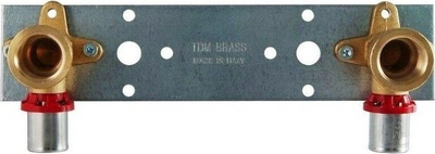 Set aksesorë tubacioni Conex 1680C1218, 1/2", 18 mm, metalik
