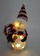 Figurë dekorative Saska Christmas Penguin, LED, 7x6x16 cm, shumëngjyrëshe