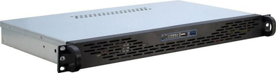 Kuti serveri IPC 1U K 125L, Mini ITX, pa furnizim, gri me të zezë