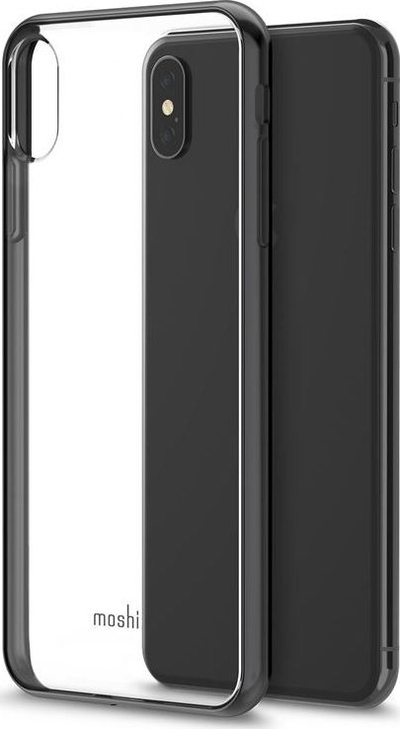 Mbrojtëse Moshi Vitros për iPhone Xs Max, e zezë