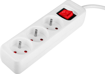 Kabllo zgjatues Neo, 1.5m, 3x1.5mm² 3G, e bardhë