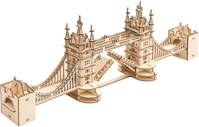 Set ndërtimi RoboTime - Tower Bridge, prej druri
