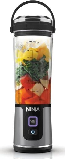 Blender pa kabllo Ninja BC151EUBK, gotë 530 ml, karikim USB C, i zi