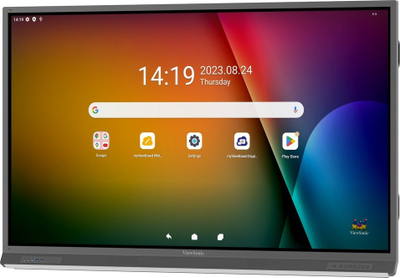 Ekran interaktiv ViewSonic IFP7552-2F, 75", 40 pika prekje, i zi