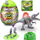 Lodër figurë Zuru Smashers Jurassic Light Up Dino Mini, vezë surprizë, me dino që ndizet, jeshile