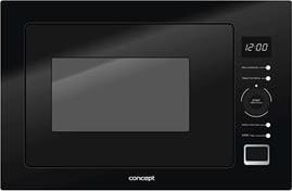 Furrë me mikrovalë e integrume Concept MTV6925BC, 25L, grill 1000W, e zezë