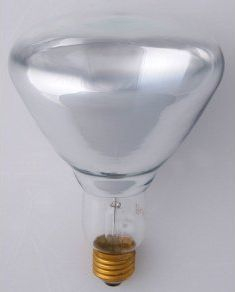 Llambë ngrohëse Radiator, 175W, bazë E27, e bardhë e ngrohtë