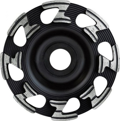 Disk bluarës me diamant Samedia Shoxx Z U5, 125mm, 22.23mm, i zi