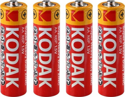 Bateri AA Kodak R6 Super Heavy Duty, 1050mAh, 1.5V, 60 copë