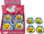 Bllok shënimesh me unaza Round Notebook, 8 cm, kapak me smiley, me shumë ngjyra