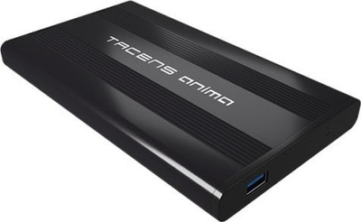 Kuti e jashtme për disk Tacens Ahd1, 2.5", USB 3.2, e zezë