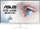 Monitor Asus VZ279HE-W (90LM02X4-B01470), 27", Full HD, i bardhë
