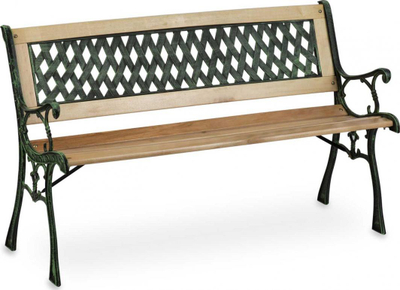Sofotel Fusio Градинарска Клупа со Наслон, 124 x 43 cm