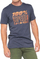 Bluzë 100% Trademark, pambuk-poliester, për burra, navy heather, L