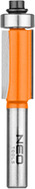 Freza e drejtë GTX POLAND TCT, 12.7 x 25 mm, bosht 8 mm