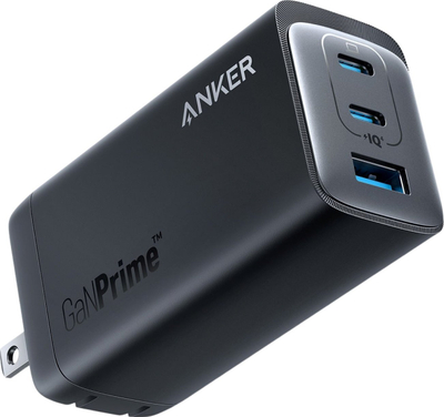 Karikues muri Anker 737 Prime, 120W GaN, 2x USB C 1x USB A, i zi