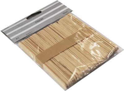 Shkopinj druri për punime kreative Penword Natural Sticks, 50 copë, natyralë