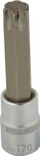 Çelës Torx Hex shank CrV, T70, 100mm
