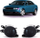 Drita mjegulle Audi A4 B6 B7, H11, set dy copë, smoke e zezë