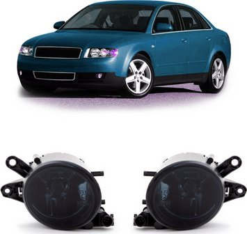 Drita mjegulle Audi A4 B6 B7, H11, set dy copë, smoke e zezë