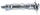 Anker për mur të zbrazët Green Cell M4x41, set L5-9, metalik