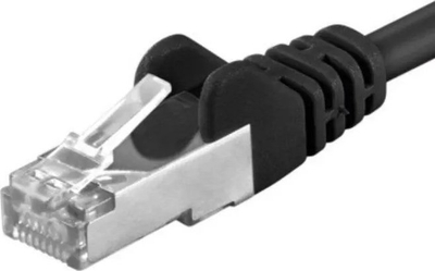 Kabllo rrjeti PremiumCord CAT6a S-FTP, RJ45 RJ45, 1m, i zi