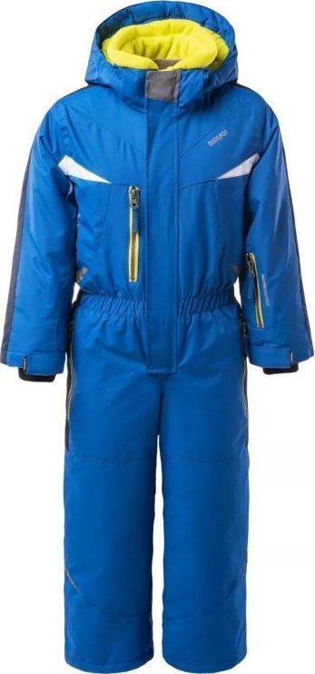 Детски скијачки костум Brugi 3AHX Jr Suit, 5000 mm отпорен на вода, отстранлива капа, сина