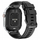 Orë e zgjuar Gravity GT6-5, ekran 1.96", Bluetooth 5.0, argjendtë me të zezë