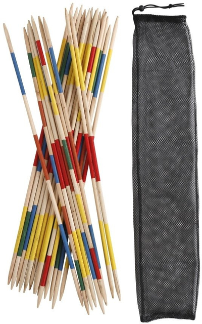Loja outdoor Play it Mikado XL, 80 cm, dru, shumëngjyrëshe