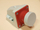 Prizë industriale murale PCE 515-6t, 16A 5P, 400V IP44, e kuqe