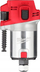 Freza druri Milwaukee M18 FR12 Fuel, 18V pa kabllo, collet 1/2", e kuqe