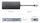 Hub USB C ORICO me SSD M.2 NVME SATA, 4K 60Hz HDMI, 10Gbps, 100W PD, gri