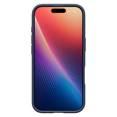Kapak telefoni Spigen Liquid Air për iPhone 17, që s'e ha kollaj goditja, blu navy
