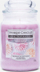 Qiri Yankee Candle Home Inspiration Sugared Blossom, kavanoz xhami, 538g, rozë