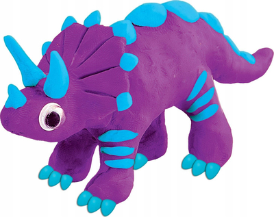 Set plasteline Play Doh Air Clay Dino Pack, thahet në ajër, për kalamaj 4+