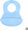 Babero plastike BABYONO Soft, me xhep, pa BPA, blu