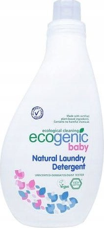 Течен детергент за облека за бебиња Ecogenic Baby, 1L, за рачно и машинско перење