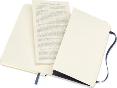 Fletore Moleskine P, 9x14cm, 192 faqe, blu safir
