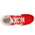 Atlete unisex New Balance U370VD, lëkurë zamujshe dhe rrjetë, taban EVA, të kuqe