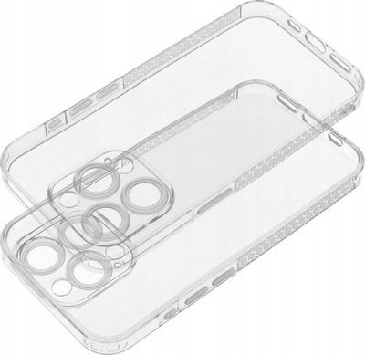 Kapak telefoni GRID Clear Case 1.5mm për iPhone SE 2020, TPU, transparent
