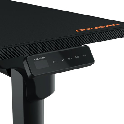 Tavolinë elektrike gaming E-GRAV 160, me ngritje-ulje, sipërfaqe 160 cm, e zezë