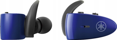 Kufje wireless në vesh Yamaha TW-ES5A, True Wireless, me kuti karikimi, blu