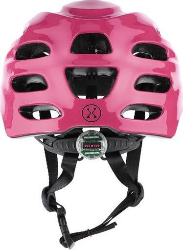 Helmeta biçiklete Nils Adjustable Protective, fëmijësh, LED, 42-48 cm, jeshile