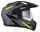 Kaskë moto CASSIDA Tour 2.0 X-tra, Pinlock ready, turistike adventure, gri me yellow fluo