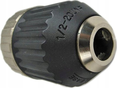 Mandrinë pa çelës Hikoki Keyless Chuck, 1.0-13mm, lidhje 1/2" x 20 UNF, e zezë