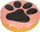 Lodër për qen Dingo Toy Vinyl Cupcake 11.5cm, me fishkëllimë, vinil i qëndrueshëm, shumëngjyrëshe