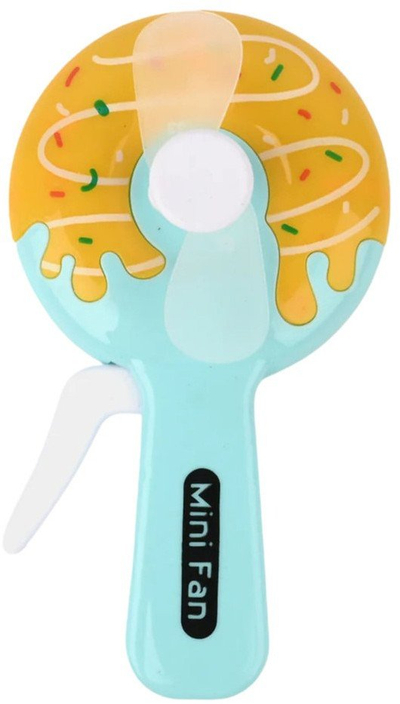 Ventilator dore për kalamaj Mini Donut Pinwheel, me dorë, 4 lloje, shumëngjyrësh