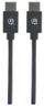 Кабел USB Manhattan, USB-C во USB-C, 0.5 m, црн