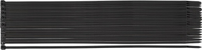 Lidhëse kabllosh Neo EXTREME, 3.6 × 300mm, 100 copë, të zeza