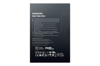 SSD Samsung 9100 PRO, 2TB, PCIe 5.0 NVMe M.2